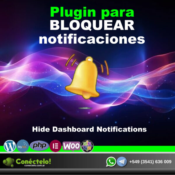 Esconder Notificaciones de escritorio