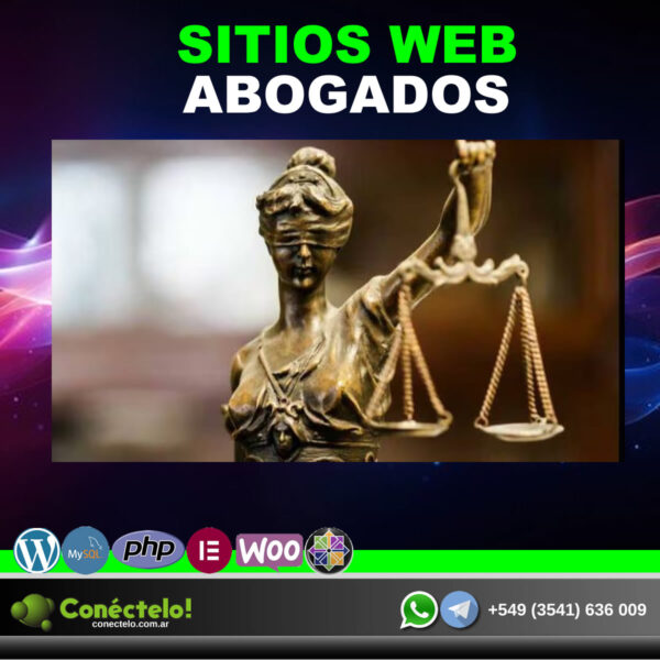 Sitio Web para abogados/estudios jurídicos