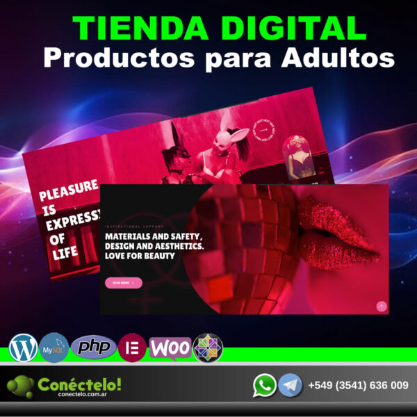 Tienda Digital - Productos para adultos